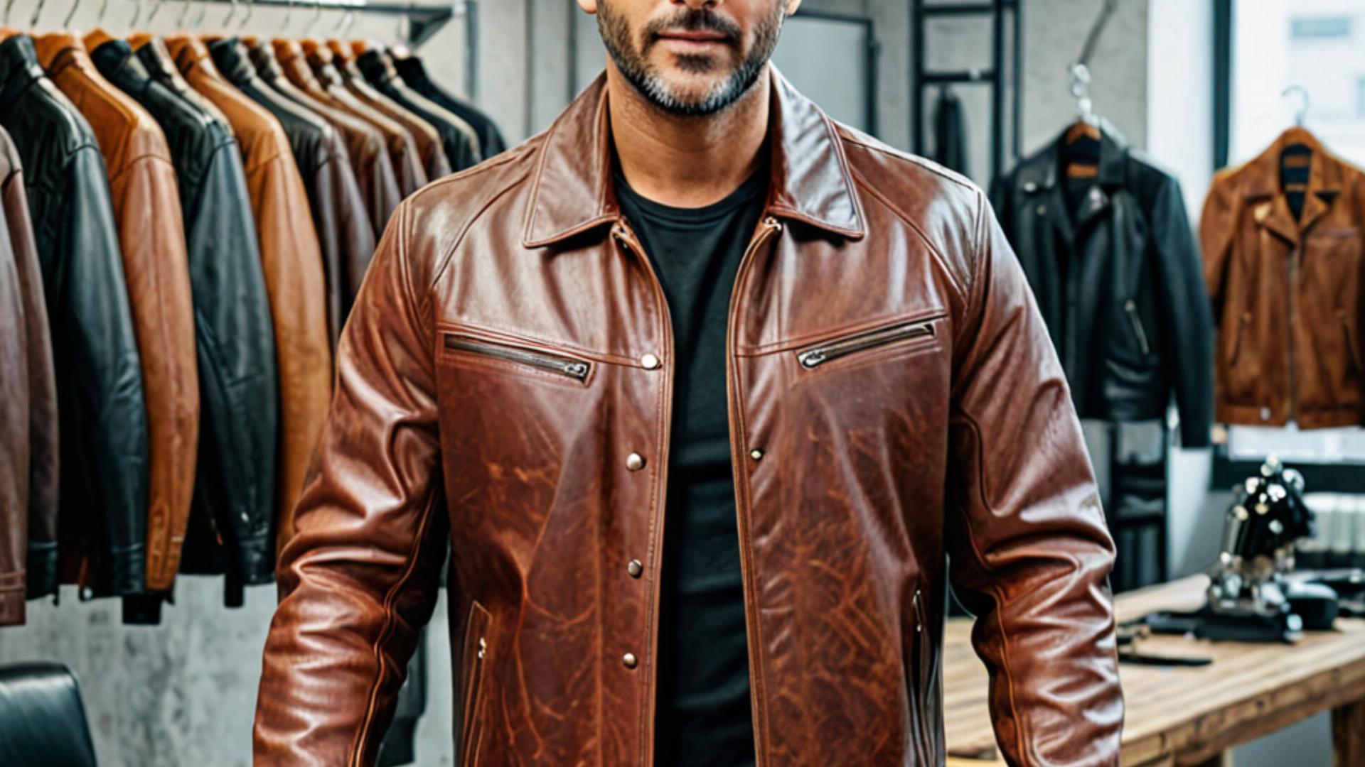 Premium leather jacket care service